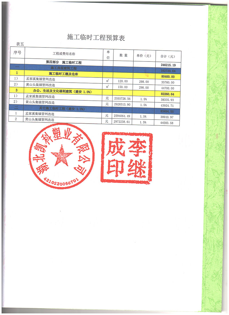 湖北凯科塑业有限公司